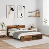 Krevetna konstrukcija Staro drvo 140 x 190 cm Konstruirano drvo