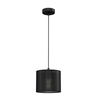 Luster na sajli LOFT SHADE 1xE27/60W/230V prečnik 18 cm crn