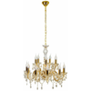 Maria Teresa Viseća Lampa 12X40W E14 Gold