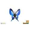 Tropski metulj Papilio/otacary blue zooted plastika 5cm
