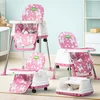 Stolica za hranjenje Jednorog Baby Line roze Y22