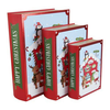 Novogodišnja kutija knjiga happy christmas l ( X31020BX-3 )