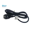 BITON ELECTRONICS dvopolni utikač sa kablom CT19 1.5m crni (3 X 1.5MM)