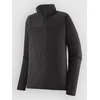 Patagonia R1 Ultralight 1/2 Half-Zip Sweater black