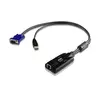 ATEN KA7175-AX KVM kabel Črna, Modra, Kovinska