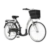 Bicikl City Visitor Vintage 26 Alu 18 V-Brake 6 Brzina 155-178cm (S/M) Belo Crni