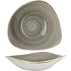 CHURCHILL Stonecast Peppercorn Grey globok krožnik, trikotnik, premer: 185 mm (12 kos)
