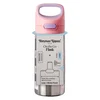 Tommee Tippee lonček s slamico, On the Go, 18m+, 355ml,GRL