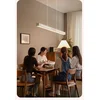 Gujia Viseća lampa LED, 60 W, 120 cm, Bela