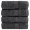 Premium ručnici za pranje SOLUND 4 kom. antracit 30x30 cm 600 g/m2
