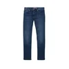 TOM TAILOR DENIM Kavbojke slim AEDAN blue denim Denim Long 1/1, modra