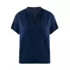 Mexx Ženska bluza MF006100661W-01, V-izrez, Teget