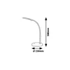 RABALUX Stona lampa timothy crna