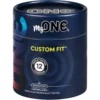 MyOne Single: Custom Fit, size 55G, 12 condoms