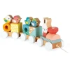 JANOD Drveni vozić na povlačenje Pure
