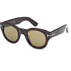 Tom Ford Ženske naočare za sunce 0FT1212 52N48, Smeđe