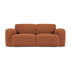 Rjava sedežna garnitura iz tkanine bouclé 170 cm Molino – Micadoni Home