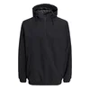 JACK & JONES Muška jakna sa polu rajsferšlusom 12253813 crna