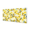 tulup.si Slika na steklu Limone 125x50 cm 2 obešalnika