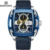 Sat NAVIFORCE TU-38627 - Plava / Srebrna KP38627