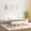 Okvir za krevet 140x190 cm od masivnog drva