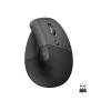 LOGITECH Lift vertikal miš crni