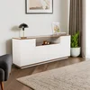 Hanah Home Konzolni sto Arista, 180x75x44.5 cm, Beli