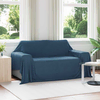Pokrivači za bacanje 6 pcs Mornarsko plava 280 x 210 cm Runo