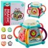 slomart LEAN TOYS Multifunkcijska izobraževalna kocka 7v1
