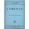 FAURE:LAMENTO CELLO AND PIANO