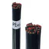 OEM Spojina za Varjenje Plastike PEHD – Črna, 50 G, Mešane Oblike | 42 Cm Dolžina, 8 Mm Trak in 3,5 Mm Trikotnik | za PE, HDPE, PE-HD Plastiko