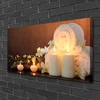 tulup.si Slika na platnu Sveče bath art 100x50 cm
