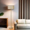 Aberto Design Podna lampa Petek, 162 cm, E27, Zlatne boje
