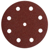 shumee Disk za brusni papir, 9 lukenj K80 150 mm
