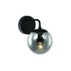Open Design OR81411 - Zidna lampa BAO 1xE27/8W/230V crna/dimljeno-siva