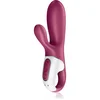 Vibrator Satisfyer Hot Bunny z aplikacijo, rdeč