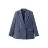MANGO Blazer Tempo mornarska