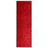 Vidaxl Pralni predpražnik rdeč 60x180 cm