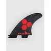FCS II AM PC Small Tri Retail Fin Set red