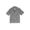 TOM TAILOR DENIM Srajca siva/svetlo siva/pegasto črna