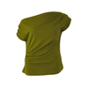 Trendyol Curve Ženska bluza Tbbss25Af00119, Zelena