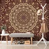 Tapeta zlata Mandala na bordo ozadju - 490x330