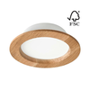 LED ugradna svetiljka WOODY SPOT LED/12,5W/230V 4000K hrast O 16 cm