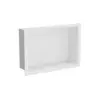 Mexen X-Wall-R vgradna polica z robom 30 x 20 cm, bela - 1920302010