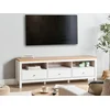 TV-omarica Berwyn 2557 Rjava, Bela, 180x58x39cm