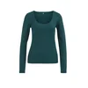 WE Fashion Majica temno zelena