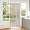 Zavjesa protiv insekata Chenille Siva i bež 90 x 220 cm 100% PP