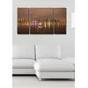 Wallity Zidni sat 3P204045CS-19, 84x45 cm, 3 dela