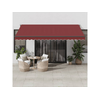 Tenda na ručno uvlačenje bordo 450 x 300 cm