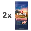 Ontario Adult Large Weight Control - puran in rjavi riž 2 x 12 kg